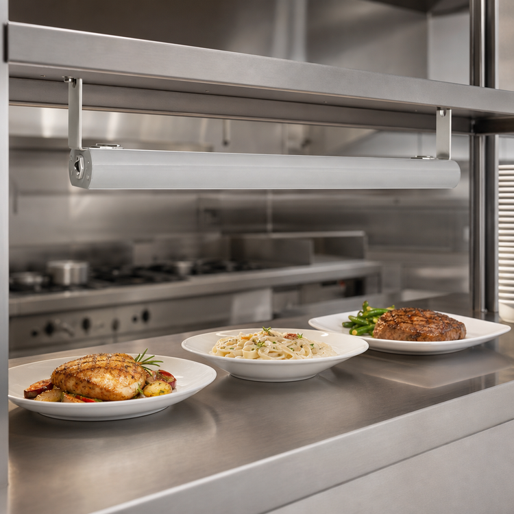 Product image #4 for Vollrath 84-Inch Low Profile Unlighted Heat Strip with Remote Toggle Switch