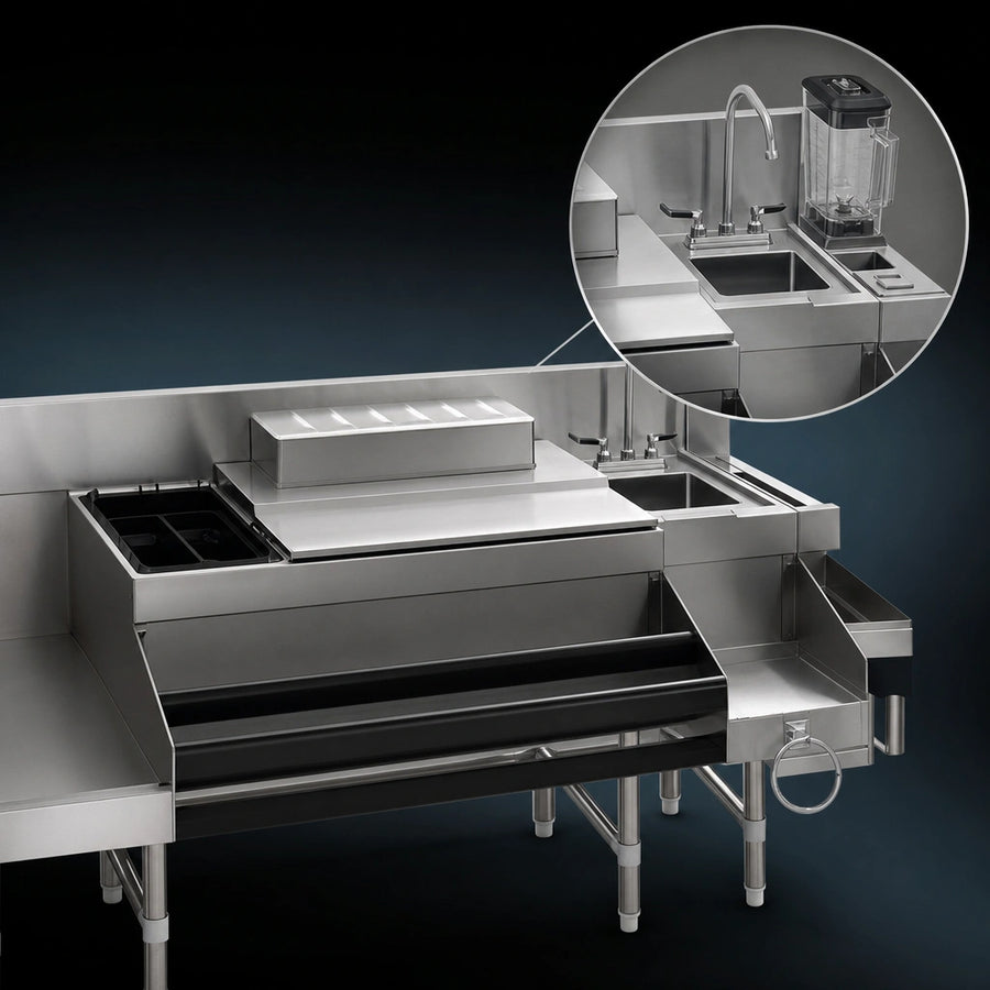 Blender Station with Sink