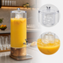 Thumbnail image #4 for Madera Round 3 Gallon BPA-Free Beverage Dispenser with Ice Chamber and Drip Tray