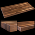 Thumbnail image #4 for Boos Block 96 Inch x 30 Inch American Black Walnut Blended Edge Grain Kitchen Countertop with Varnique Finish