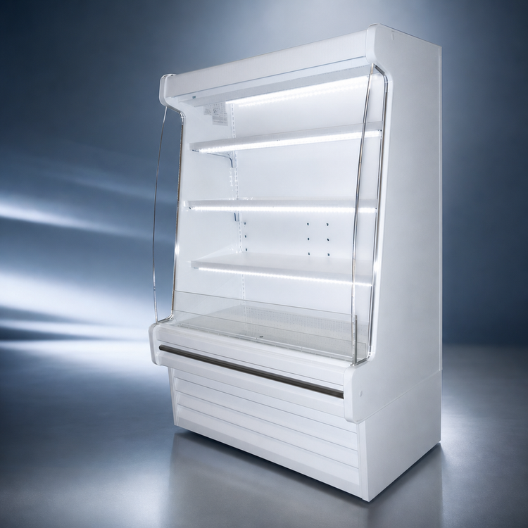 Product image #5 for Howard-McCray Ovation Series Dairy Remote Open Merchandiser with 3 LED-Lit Shelves, 39-Inch W x 72-Inch H