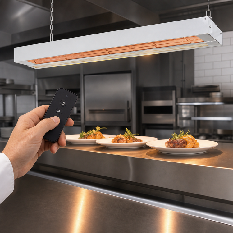 Product image #4 for Nemco 72-Inch Single Remote-Controlled Infrared Strip Heater, 240V
