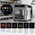 Thumbnail image #5 for Metro HotBlox Narrow 4-Pan Pass-Thru Countertop Insulated Holding Cabinet with Clear Doors and Digital Touchscreen Controls