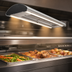 Thumbnail image #4 for Hatco Glo-Ray Curved 42-Inch Lighted Infrared Strip Heater with Dual LED Lights and Electronic Infinite Control