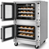 Thumbnail image #4 for Southbend Platinum Double-Deck Bakery-Depth Electric Convection Oven with Standard Controls, Independent Doors and Ventless Design