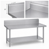 Thumbnail image #4 for Duke 84-Inch x 36-Inch Stainless Steel Work Table with 10-Inch Riser and Stainless Undershelf