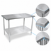 Thumbnail image #4 for John Boos Stallion 84-Inch x 36-Inch Stainless Steel Top Work Table with Adjustable Undershelf