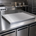 Thumbnail image #4 for John Boos Flat Stainless Steel Countertop with No Backsplash, 120 Inches x 36 Inches x 1-1/2 Inches