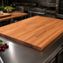 Thumbnail image #4 for Boos Block American Cherry Blended Edge Grain Kitchen Countertop, 96 x 42 x 1-1/2 Inch