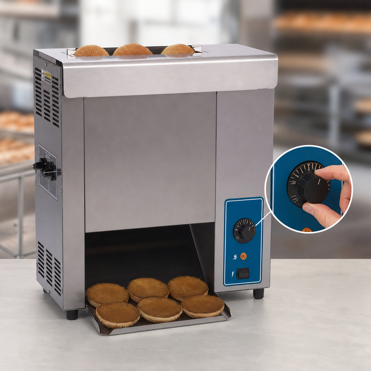 Product image #4 for Antunes VCT-50 Countertop Vertical Contact Toaster, 208-240V, 50-Second Cycle
