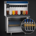 Thumbnail image #4 for Follett Vision VU300B8LL Single-Sided 8-Valve Ice/Beverage Dispenser with 300 lb Ice Storage
