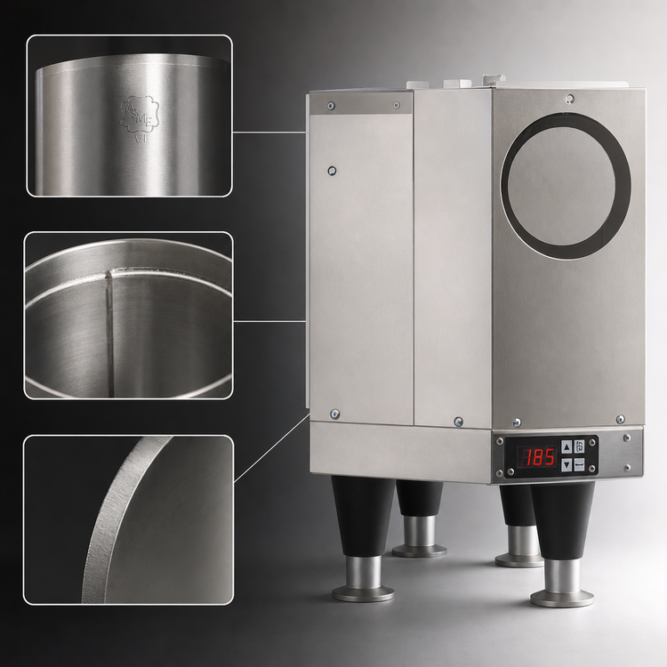 Product image #4 for Hubbell J39 Electric Booster Heater with 3-Gallon ASME Stainless Steel Tank, 9.9 kW