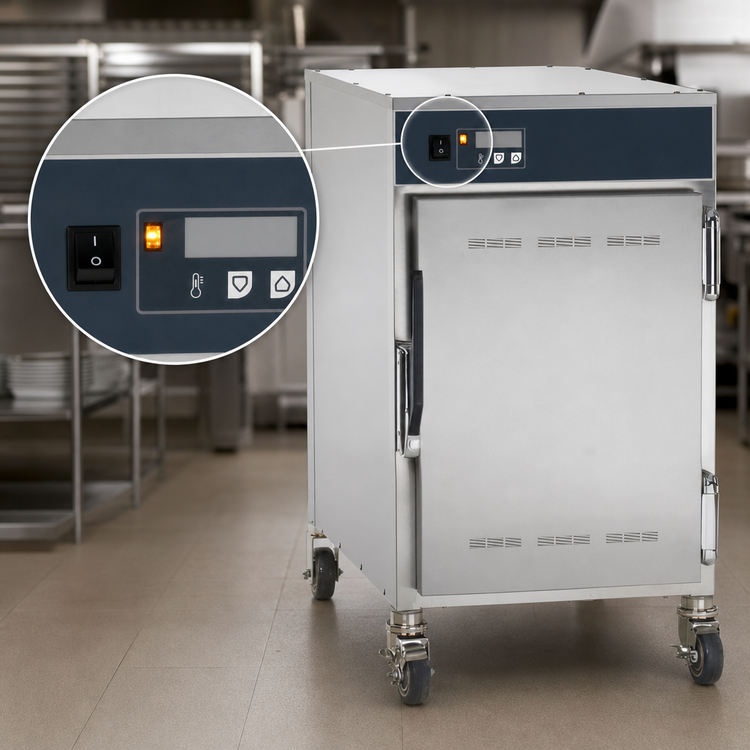 Product image #4 for Alto-Shaam Halo Heat Low Temp Holding Cabinet, 6 Full-Size Pan Capacity, Floor Model