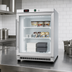 Thumbnail image #5 for KoolMore 24-Inch Countertop Display Freezer with Stainless Steel and Glass Door, 4.6 Cu. Ft., White
