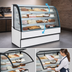 Thumbnail image #4 for Federal Industries Curved Glass Full-Service Refrigerated Bakery Display Case, 59.13