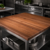 Thumbnail image #4 for Boos Block 48 x 48 Inch Square Full-Length Edge Grain American Black Walnut Kitchen Countertop with Penetrating Oil Finish