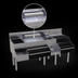 Thumbnail image #4 for Glastender 66-Inch All-In-One Underbar Ice Bin/Cocktail Station with Blender Shelf and Wet Waste Sink