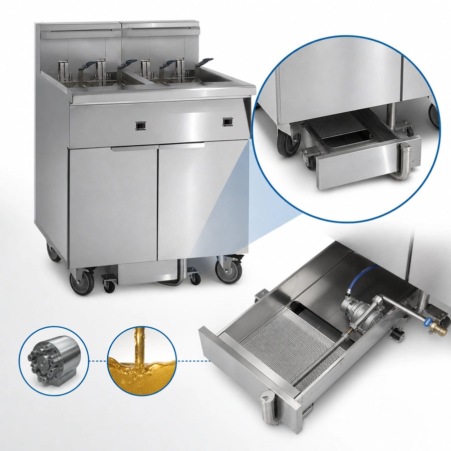 Built-In Space Saver Filter System