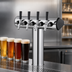 Thumbnail image #4 for Perlick 4-Faucet Winged Tee Countertop Glycol-Cooled Beer Draft Tower