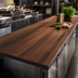 Thumbnail image #4 for John Boos Boos Block 108-Inch x 38-Inch Edge Grain Walnut Kitchen Countertop