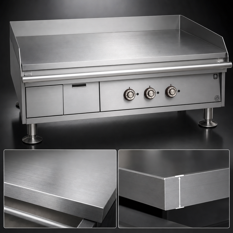 Product image #4 for Lang Marine 36-Inch Electric Heavy Duty Countertop Griddle