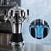 Thumbnail image #4 for Perlick Roma 5-Faucet Countertop Glycol-Cooled Draft Beer Tower with Black Ceramic Skirt