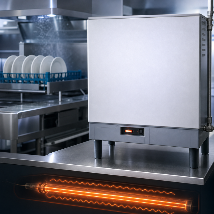 Product image #4 for Hatco Imperial Electric Dishwasher Booster Heater, 16 Gallon, 45 kW