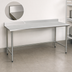 Thumbnail image #4 for BlendPort Deluxe Series Stainless Steel Work Table with 4-1/2 Inch Backsplash, 84 x 30 Inches