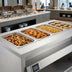 Thumbnail image #3 for Thurmaduke TWHF-60 Mobile Electric 4-Well Ganged Waterless Food Warmer, 60 Inch