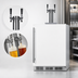 Thumbnail image #5 for Summit Commercial 24-Inch Wide ADA Height Dual Tap Beer Dispenser, White