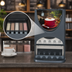 Thumbnail image #4 for BUNN iMIX-5S+ Silver Series Top Hinge Powder Beverage Dispenser with 5 Hoppers and 7-Gallon Hot Water Tank