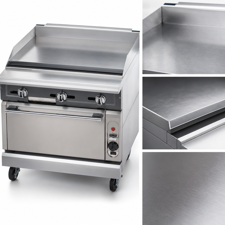 Product image #5 for Vulcan V Series 36-Inch Heavy Duty Gas Range with Griddle and Convection Oven