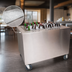 Thumbnail image #4 for BK Resources 48 Inch Portable Stainless Steel Beverage Center with Sliding Doors and Ice Bin