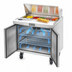 Thumbnail image #5 for Migali Competitor Series® Single-Section Refrigerated Sandwich Prep Table, 36.3 In. W, 10-Pan, 2-Door, Stainless Steel