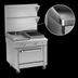 Thumbnail image #4 for Southbend Platinum 32-Inch Gas Modular Heavy Duty Range with 16-Inch Griddle and 16-Inch Charbroiler