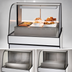 Thumbnail image #4 for Federal Industries Curved Glass Hot Deli Case, 77 Inch, 5-Well, Wet or Dry Heat