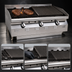 Thumbnail image #4 for RedHots Chef Line 36-Inch Natural Gas Countertop Charbroiler, 120,000 BTU