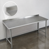 Thumbnail image #4 for Spec-Master Stainless Steel Work Table with Rear Upturn, 108-Inch Wide x 36-Inch Deep