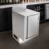 Thumbnail image #5 for BK Resources Call Series Flat-Top Underbar Cabinet with Pedestal Base and Locking Hinged Door