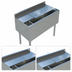 Thumbnail image #4 for Sapphire Manufacturing 30 Inch Underbar Ice Bin with Sliding Lid and Bottle Holder