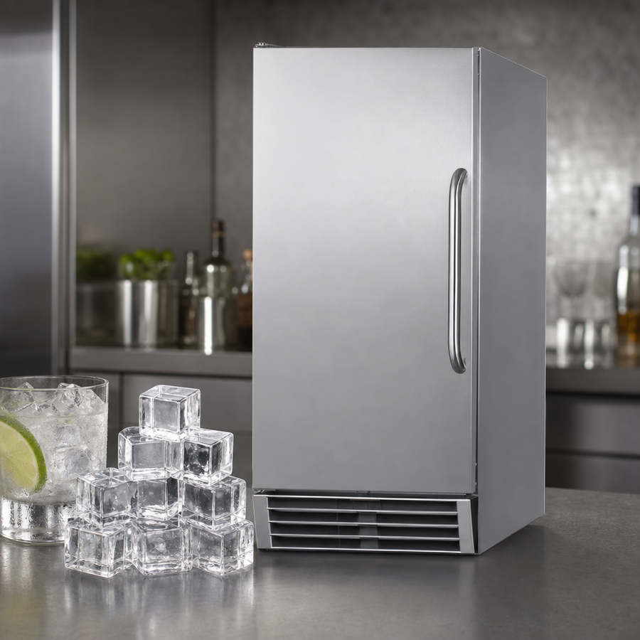 Clear Cube Ice Production