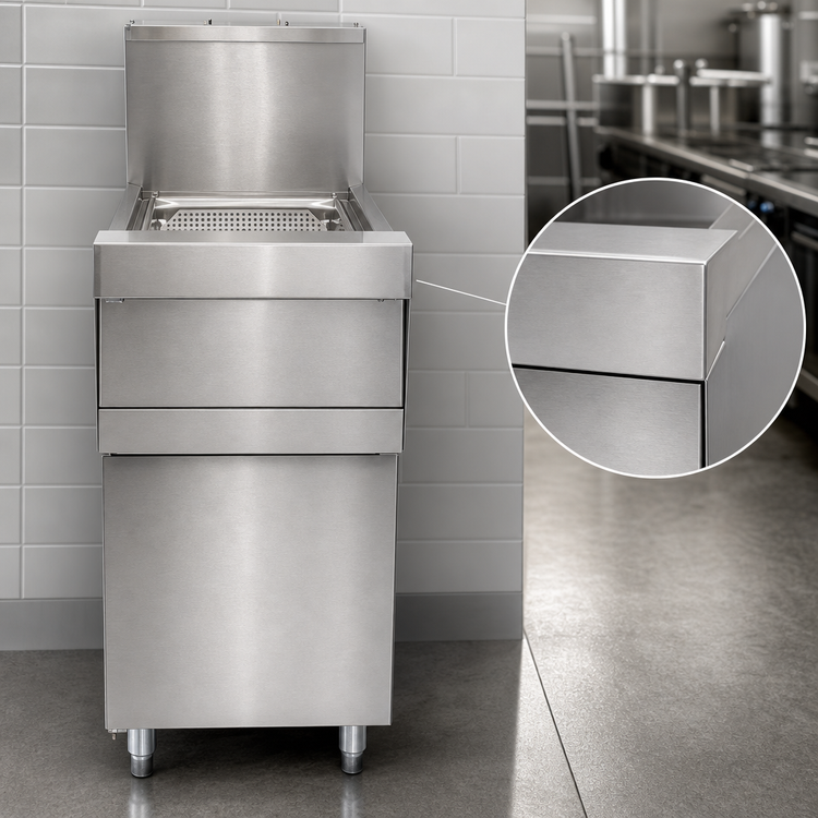 Product image #4 for Frymaster/Dean 20-Inch Stainless Steel Spreader Cabinet with Standard Legs