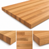 Thumbnail image #4 for John Boos Appalachian Red Oak Blended Edge Grain Island Countertop, 132