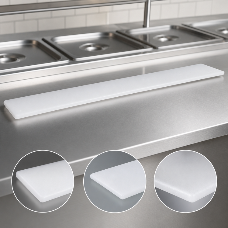 Product image #4 for Eagle Group Polyethylene Thermoplastic Cutting Board Replacement for HT2 Two-Well Hot Food Table
