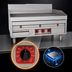 Thumbnail image #4 for Magikitch'n MKE-36-ST 36-Inch Electric Countertop Griddle with 35-3/4 x 24-Inch Cooking Surface
