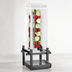 Thumbnail image #4 for Cal-Mil One by One 1.5-Gallon Acrylic Infusion Beverage Dispenser with Drip Tray and Black Metal Base