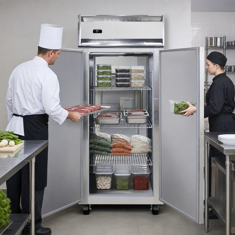 Product image #4 for Continental Refrigerator 1FXNPT Extra-Wide One-Section Pass-Thru Freezer