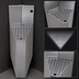 Thumbnail image #4 for Glastender Underbar Inside Wedge Corner Drainboard, 24-Inch Deep, 15° Angle