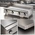 Thumbnail image #4 for Ultra-Max 48-Inch Manual Countertop Gas Griddle with Polished Steel Plate