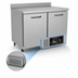 Thumbnail image #5 for Kelvinator Commercial 48-Inch Two-Section Countertop Refrigerated Work Top Refrigerator with Backsplash